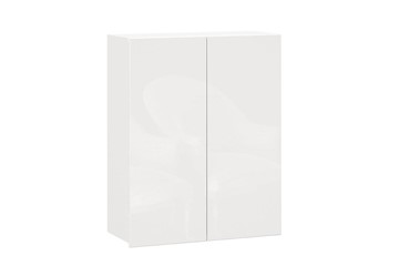 Кухонный высокий шкаф 800, Шервуд, ЛД 281.460.000.168, белый/белый глянец в Новом Уренгое