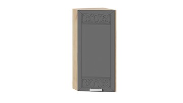 Торцевой кухонный шкаф Долорес 1В3Т (Дуб крафт золотой/Титан) в Надыме