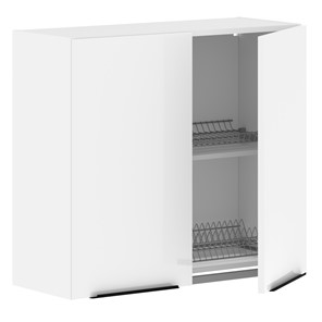 Кухонный шкаф с посудосушителем IBIZA Белый MHSU 8072.1P (800х320х720) в Губкинском