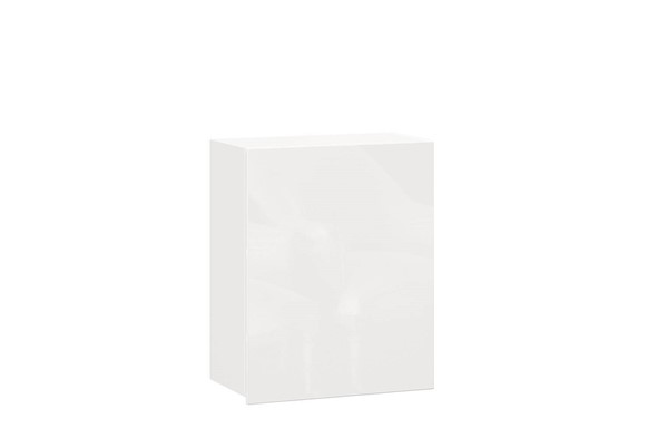 Шкаф на кухню 600 Шервуд, ЛД 281.350.000.161, Белый/Белый глянец в Салехарде - изображение