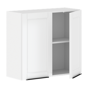 Шкаф кухонный с полкой SICILIA Белый MHP 8072.1C (800х320х720) в Губкинском