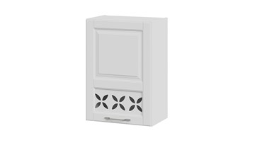 Кухонный навесной шкаф Скай В_72-50_1ДРД(L) (Белоснежный софт) в Салехарде