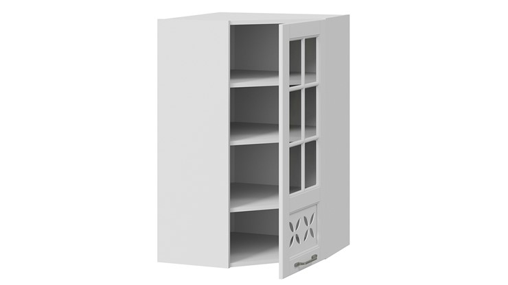 Шкаф кухонный Скай ВУ45_96-(40)_1ДРДс(R) (Белоснежный софт) в Салехарде - изображение 1
