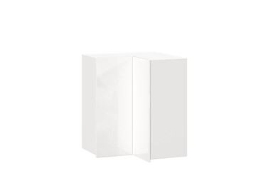 Шкаф кухонный угловой Шервуд, ЛД 281.500.000.169, белый/белый глянец в Лабытнанги