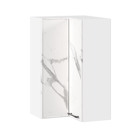 Шкаф кухонный Вилена  ЛД 592.570.000.033 высокий (Белый/Монте Белый) в Салехарде - изображение
