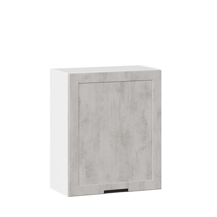 Настенный шкаф 600 Джамис ЛД 296.350.000.020, Белый/Белый камень в Салехарде - изображение