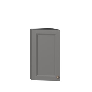 Навесной кухонный шкаф Амели-3 350 окончание ЛД 299.690.000.060, Черный/Оникс серый в Салехарде