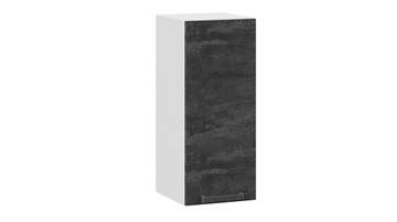 Шкаф навесной Детройт 1В3 (Белый/Угольный Камень) в Надыме
