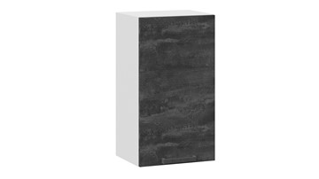 Шкаф настенный Детройт 1В4 (Белый/Угольный Камень) в Надыме