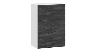 Шкаф навесной Детройт 1В5 (Белый/Угольный Камень) в Надыме