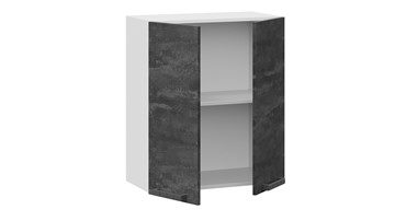 Шкаф настенный Детройт 1В6 (Белый/Угольный Камень) в Надыме - предосмотр 1
