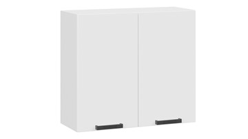 Кухонный навесной шкаф Детройт исп. 2 1В8 (Белый/Белый глянец) в Надыме