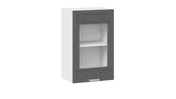 Кухонный шкаф Долорес 1В45С (Белый/Титан) в Надыме