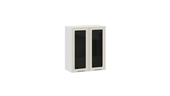 Шкаф настенный Габриэлла 1В6С (Белый/Крем) в Лабытнанги - изображение