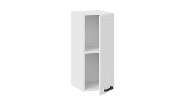 Настенный шкаф Лорас 1В3 (Белый/Холст белый) в Салехарде - предосмотр 1