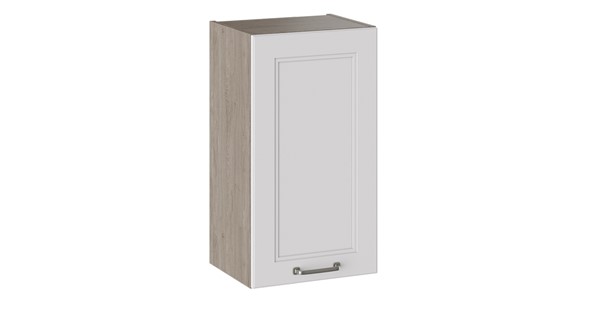 Кухонный шкаф Одри В_72-40_1ДР (Белый софт) в Салехарде - изображение