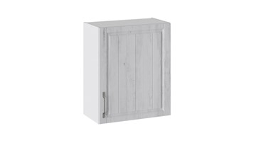Кухонный навесной шкаф Прованс (Белый глянец/Санторини светлый) В_72-60_1ДР в Надыме