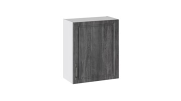 Навесной кухонный шкаф Прованс (Белый глянец/Санторини темный) В_72-60_1ДР в Надыме
