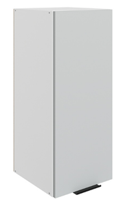Кухонный шкаф Стоун L300 Н720 (1 дв. гл.) (белый/лайт грей софттач) в Салехарде