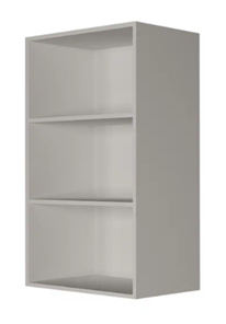 Навесной кухонный шкаф В9 60, МДФ Графит/Белый в Салехарде - предосмотр 1