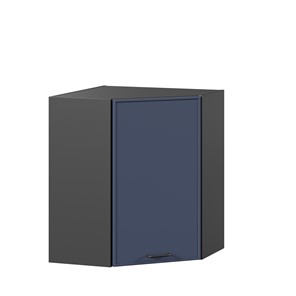 Шкаф кухонный угловой Индиго ЛД 298.610.000.158, Чёрный/Тёмно-синий в Салехарде