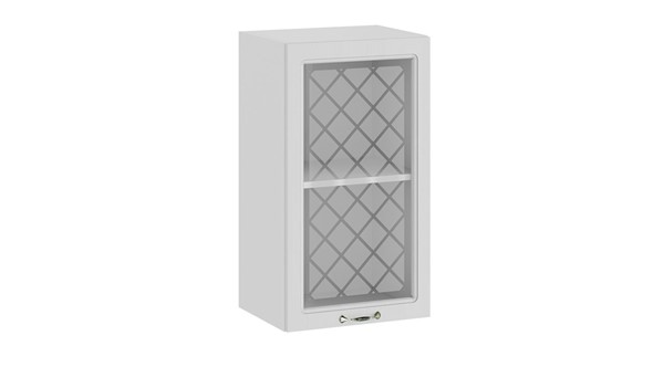 Кухонный шкаф Бьянка 1В4С (Белый/Дуб белый) в Салехарде - изображение