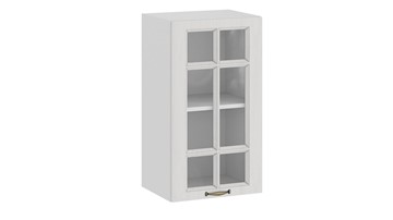 Кухонный навесной шкаф Лина 1В4С (Белый/Белый) в Салехарде - предосмотр