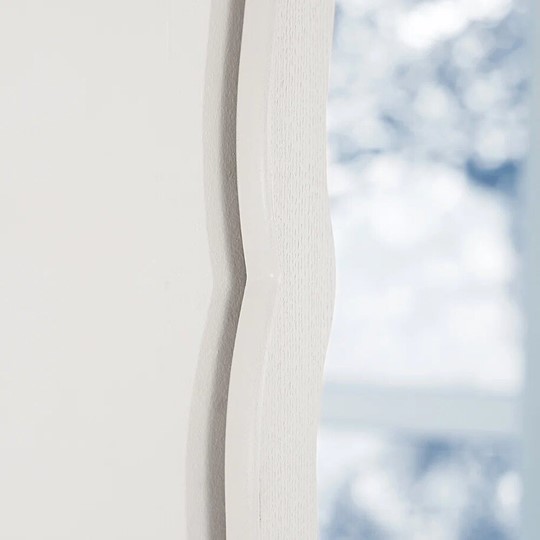 Зеркало настенное Берже 23 (Белый ясень) в Салехарде - изображение 1