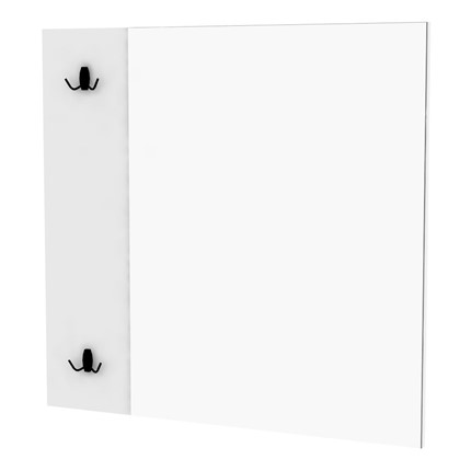 Зеркало навесное Лофт Z10, Белый в Губкинском - изображение