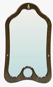 Зеркало в прихожую Джульетта цвет орех в Салехарде - предосмотр