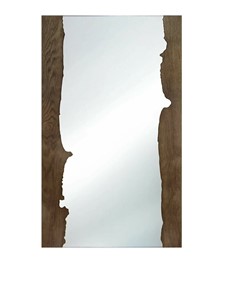 Настенное зеркало ГлассВальд-3, Орех в Салехарде