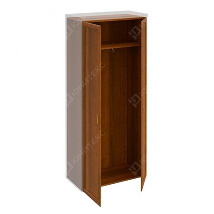 Шкаф для одежды Мастер, темный орех (90х45х208) МТ 311 в Салехарде - изображение