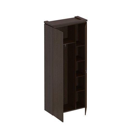 Шкаф для одежды с дополнением Mark, орех тоскана (90х40,4х211) МК 342 в Лабытнанги - изображение