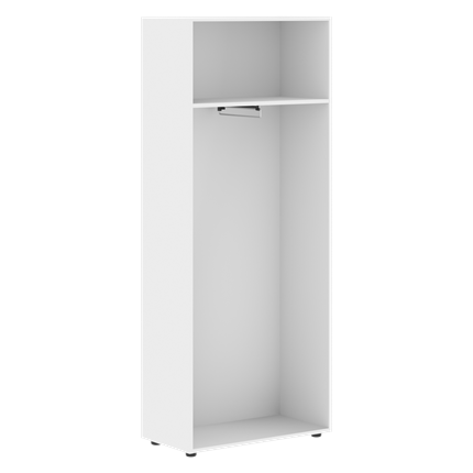 Шкаф-гардероб FORTA Белый FCW 80-1 (798х404х1965) в Салехарде - изображение
