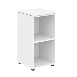 Низкий шкаф колонна MORRIS Дуб Базель/Белый MLC 42 (429х423х821) в Салехарде - предосмотр
