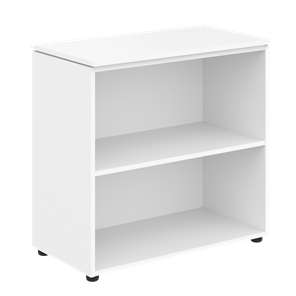 Каркас шкафа низкого MORRIS Дуб Базель/Белый  MLC 85 (854x423x821) в Салехарде - предосмотр