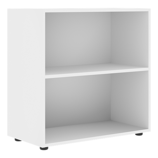 Низкий шкаф с малыми дверцами широкий FORTA Белый FLC 80.1(Z) (798х404х801) в Салехарде - изображение 1