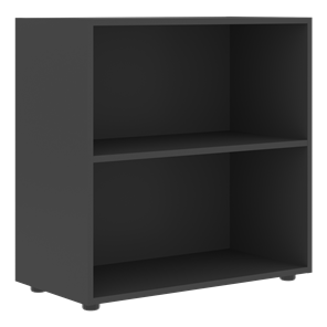 Шкаф широкий низкий FORTA Черный Графит FLC 80 (798х404х801) в Надыме
