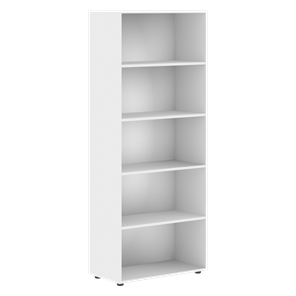 Широкий шкаф высокий FORTA Белый FHC 80 (798х404х1965) в Салехарде
