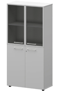 Шкаф с 4-мя дверьми Kortez СМШ48.28F.28RS, Белый брилиант в Лабытнанги