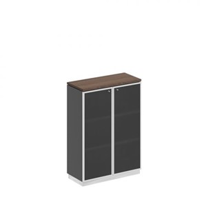 Шкаф для документов средний стекло в рамке Speech Cube (90x40x124.6) СИ 319 ДГ АР ХР в Салехарде