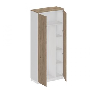 Шкаф для одежды с дополнением Speech Cube (90x40x203.4) СИ 306 ДС БП ДС в Салехарде
