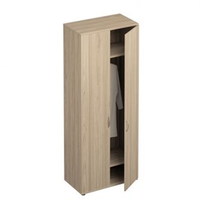 Шкаф для одежды высокий Формула, вяз светлый (80x38x207) ФР 310 ВЗ в Салехарде