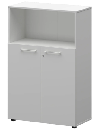 Шкаф с 2-мя дверьми Kortez СМШ38.28F, Белый брилиант в Надыме - изображение