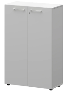 Шкаф с 2-мя дверьми Kortez СМШ38F, Белый брилиант в Ноябрьске