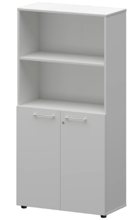 Шкаф с 2-мя дверьми Kortez СМШ48.28F, Белый брилиант в Надыме - изображение