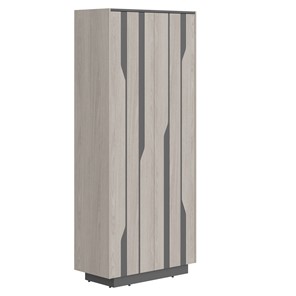 Шкаф для одежды LINE Дуб-серый-антрацит СФ-574401 (900х430х2100) в Лабытнанги