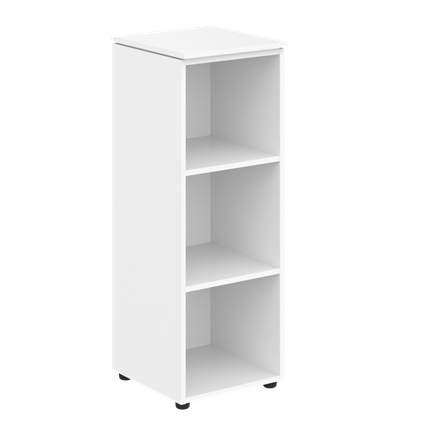 Шкаф средний MORRIS Дуб Базель/Белый MMC 42 (429х423х1188) в Лабытнанги - изображение