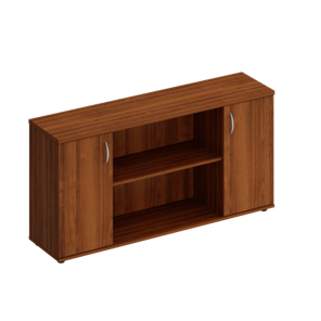 Шкаф комбинированный низкий Комфорт, французский орех (154x38x75) К.521 в Надыме