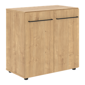 Шкаф низкий с глухими дверьми LOFTIS Дуб Бофорд LLC 80.1 (800х430х781) в Тарко-Сале